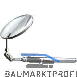 GEDORE Teleskop-Inspektionsspiegel 718 mit Gelenk L�nge 130 - 670 mm