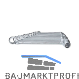 GEDORE Doppelringsschl�ssel-Satz 2/12 DIN838 6-32 mm tief gekr�pft 12-teilig