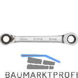 WGB Doppel-Ringratschenschl�ssel gekr�pft SW 14 x 15 mm