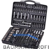 WGB Steckschl�ssel-Satz 3983 1/4" + 3/8" + 1/2" mit Umschaltknarren 171-teilig