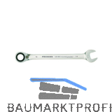 PROXXON Maulschl�ssel MicroSpeeder mit Ringratsche 15Grad abgewinkelt 17 mm