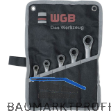 WGB Doppelring-Ratschenschl�sselsatz 295 RT/5 in Rolltasche 5-teilig