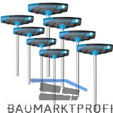 GEDORE Schraubendreher-Satz mit 2K-T-Griff 2142 Sechskant 8-teilig