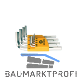 HAFU Sechskant Stiftschl�ssel-Satz Zoll im Clip Gr. 0,05"-3/8" 13-teilig