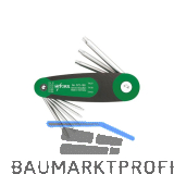 HAFU Torx� Stiftschl�ssel-Satz im Klapphalter Serie 572 8-teilig