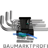 WERA Sechskant Stiftschl�ssel-Satz 950/9 Hex-Plus 5 1.5-10 mm 9-teilig