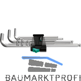 WERA Sechskant Stiftschl�ssel-Satz lang Kugelkopf Hex-Plus1 1.5-10mm 9-teilig