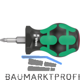 WERA Vergaser-Schraubendreher Stubby 350 PH 01/25 mm Phillips