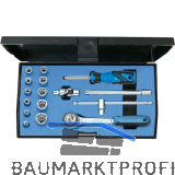 GEDORE Steckschl�ssel-Satz 20EMU- 3 1/4"vierkant mit Umschaltknarre 16-teilig