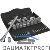 WERA Steckschl�ssel-Satz Zyklop Metall 3/8" mit Umschaltknarre 29-teilig