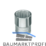 GEDORE Steckschl�ssel-Einsatz D30 DIN3124 3/8"vierkant 17.0 mm zw�lfkant