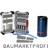 BOSCH Schrauberbit-Set Extra Hard 43-teilig inkl. Trinkbecher