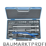 GEDORE Steckschl�ssel-Satz D30GMU-3 3/8"vierkant mit Umschaltknarre 17-teilig