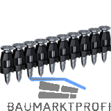 BOSCH Nagelstreifen NM 3 x 19 mm verzinkt Kunststoffgebunden f�r Stahl