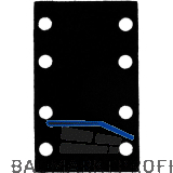 BOSCH Schleiftellerschoner 133 x 80 mm (2 St�ck)