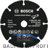 BOSCH Trennscheibe gerade � 76 x 10 mm Universal