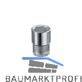 GEDORE Steckschl�ssel-Einsatz 19 DIN3124 1/2"vierkant 25.0 mm sechskant