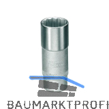 GEDORE Steckschl�ssel-Einsatz lang D19L DIN3124 1/2"vierkant 32.0 mm zw�lfkant