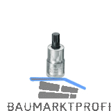 GEDORE Schraubendreher-Einsatz INX19 DIN2324 1/2"vierkant M6x55 mm Vielzahn