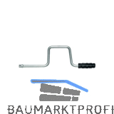 GEDORE Kurbel 1985 DIN3122 1/2"vierkant L�nge 16"