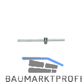 GEDORE Griff mit Gleitst�ck 1987 DIN3122 1/2"vierkant L�nge 12"/292 mm