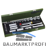 PROXXON Steckschl�ssel-Satz 1/2"vierkant mit Umschaltknarre 29-teilig