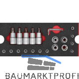 WGB Moflex Modul S Steckschl�ssel-Garnitur TX 6320 23-teilig