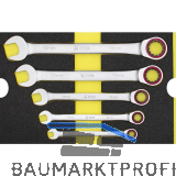 WGB Moflex Modul M Ringmaulschl�ssel mit Ratsche 6190 5-teilig