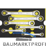 WGB Moflex Modul M Doppelring-Ratschenschl�ssel mit Stopring 6160 6-teilig