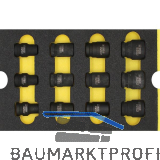 WGB Moflex Modul M Kraft-Eins�tze, 6-kant 6130 12-teilig