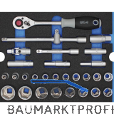 WGB Moflex Modul L Steckschl�ssel-Garnitur 6020 29-teilig