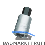 GEDORE Schraubendreher-Einsatz IN32 DIN7422 3/4"vierkant 17.0 mm Innensechskant