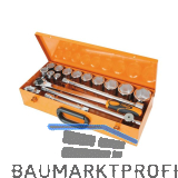 BETA Steckschl�ssel-Satz 928A/C9SN 3/4"vierkant mit Umschaltknarre 17-teilig