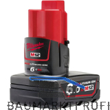 MILWAUKEE Akku / Ersatzakku M12 B6 12 Volt / 6,0 Ah Red Li-Ion
