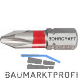 BOHRCRAFT Bit-Einsatz mit Farbring 1/4"sechskant PH 2 L�nge 25 mm
