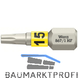 WERA Bit-Einsatz 867/1 HF 1/4" sechskant TX 15/25 mm Torx�