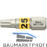 WERA Bit-Einsatz 867/1 HF 1/4" sechskant TX 25/25 mm Torx�