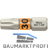 WERA Bit-Einsatz 867/1 HF 1/4" sechskant TX 30/25 mm Torx�
