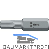 WERA Bit-Einsatz 840/1Z 1/4"sechskant 8.0/25 mm Innensechskant