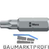 WERA Bit-Einsatz 867/1Z BO 1/4"sechskant TX 30/25 mm Torx� mit Bohrung