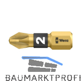 WERA Diamant-Bit-Einsatz 855/1BDC 1/4"sechskant PZ 2/25 mm Pozidriv