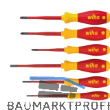 WIHA Schraubendreher Set SoftFinish VDE Phillips/Schlitz/PZ 6-tlg.