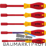 WIHA E-Schraubendreher Set SoftFinish VDE Au�ensechskant 5-tlg