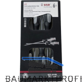 WGB Schraubendreher-Satz Schlitz/Pozidriv 6-teilig