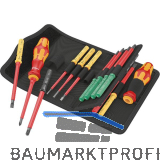 WERA VDE-Wechselklingen-Satz KK 17 Universal 1 PH/PZ/PZS/Torx�/Schlitz 17-teilig
