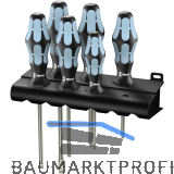 WERA Schraubendreher-Satz Edelstahl 3334/6 Schlitz/ Phillips 6-teilig