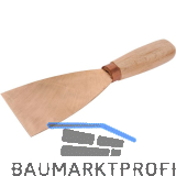 Schaberspachtel biegsam mit Holzheft Breite 60 mm