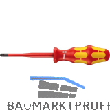 WERA VDE-Schraubendreher 165 iS PZ/S 1/80 mm Pozidriv/Schlitz