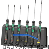 WERA Elektronik-Schraubendreher-Satz 2035/6 A Phillips/Schlitz 6-teilig