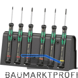 WERA Elektronik-Schraubendreher-Satz 2050/6 Rack 6-teilig